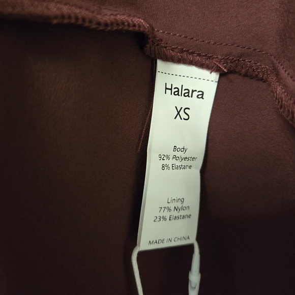 Halara Breezeful Racerback High Low Flowy Midi Dress Amaranth XS - Picture 13 of 14